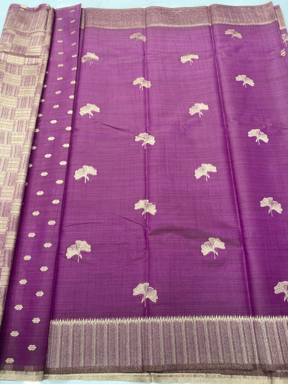 Semi Silk Butta Saree(3792B-R22)
