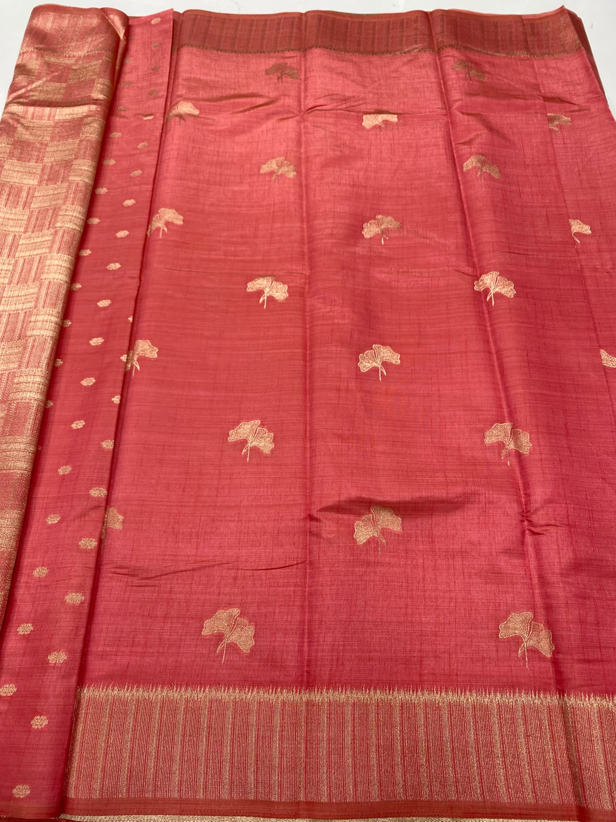 Semi Silk Butta Saree(3792B-R22)