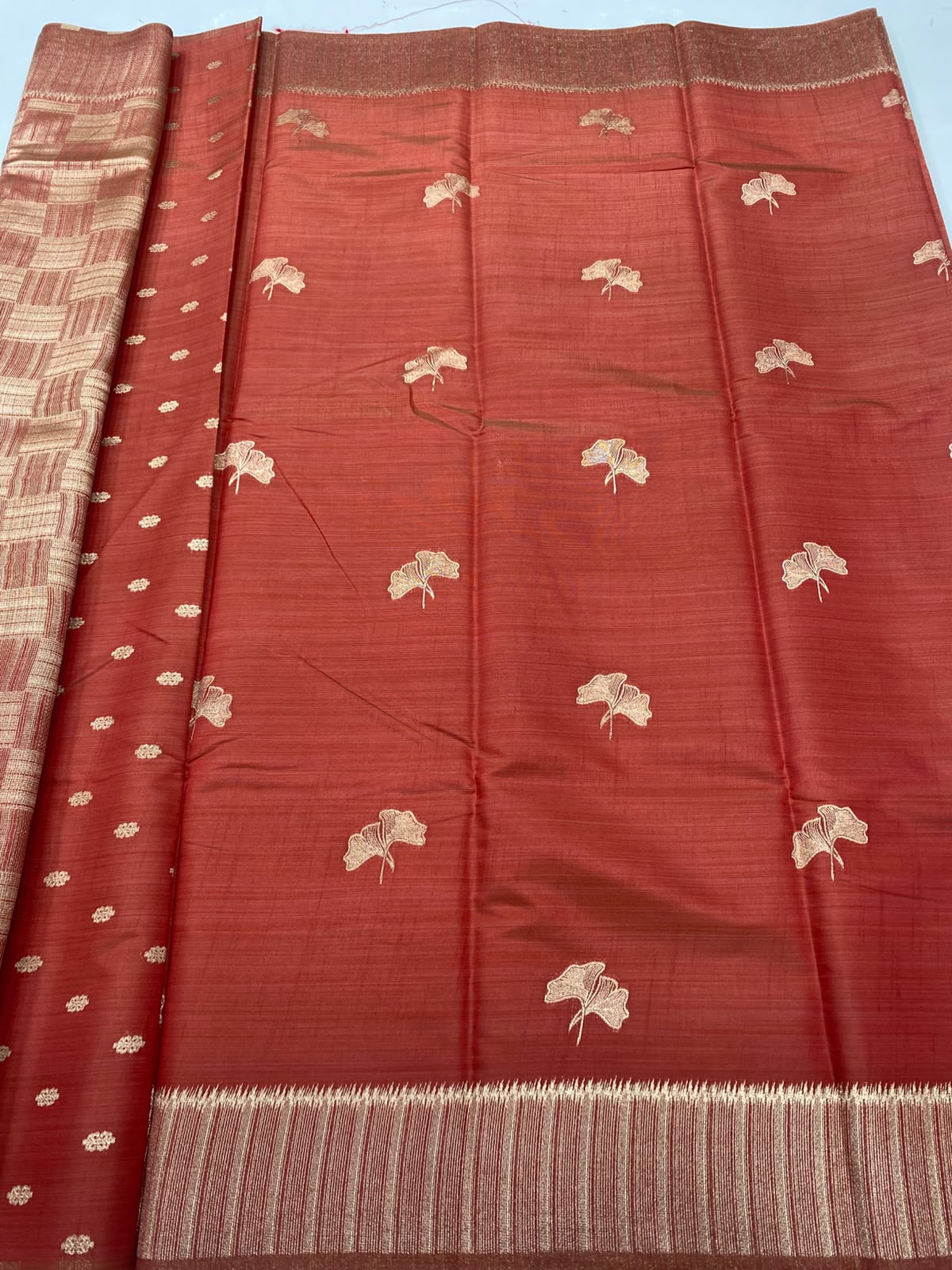 Semi Silk Butta Saree(3792B-R22)