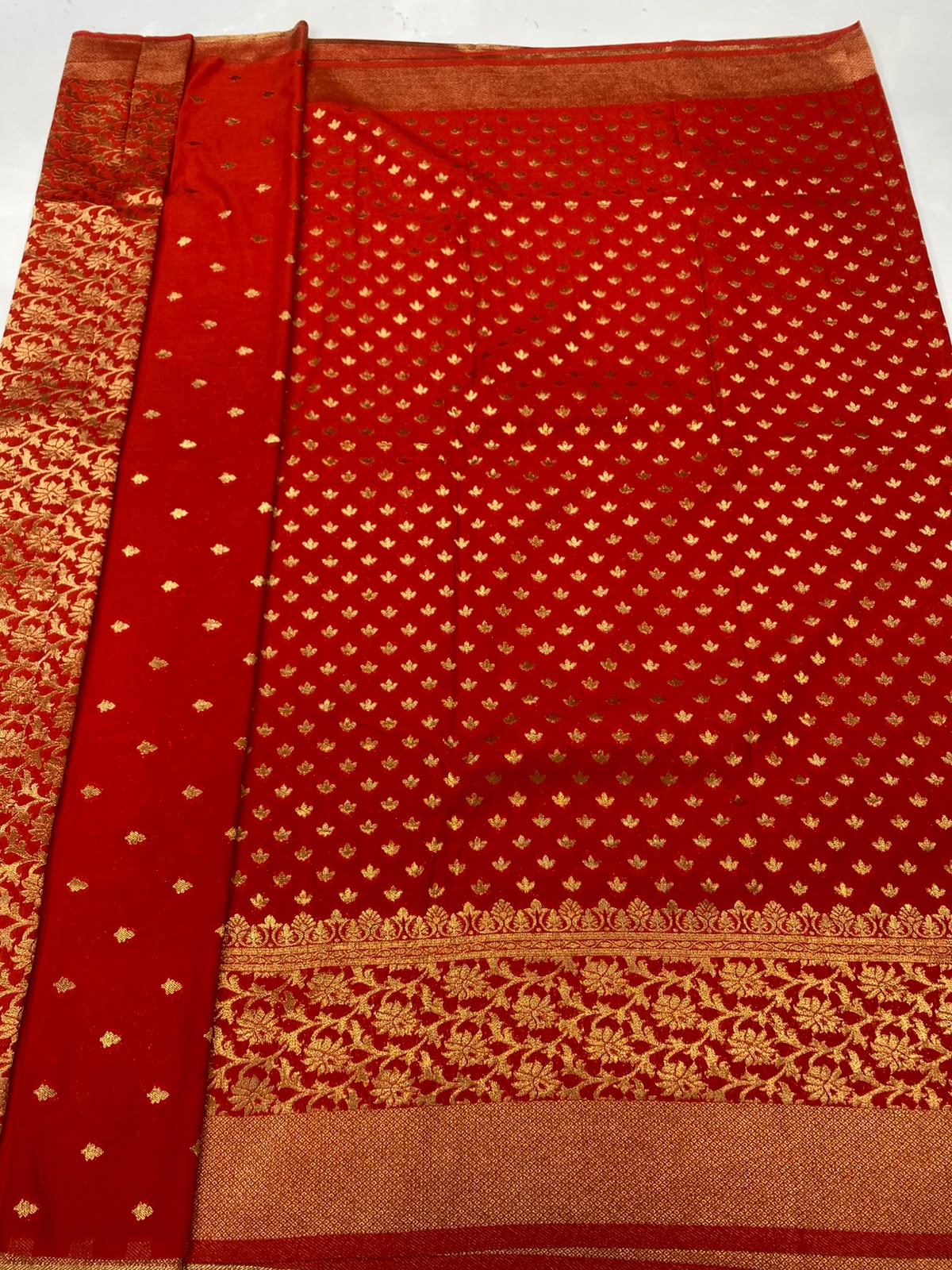 Khaddi Georgette Saree(3786A-R17)