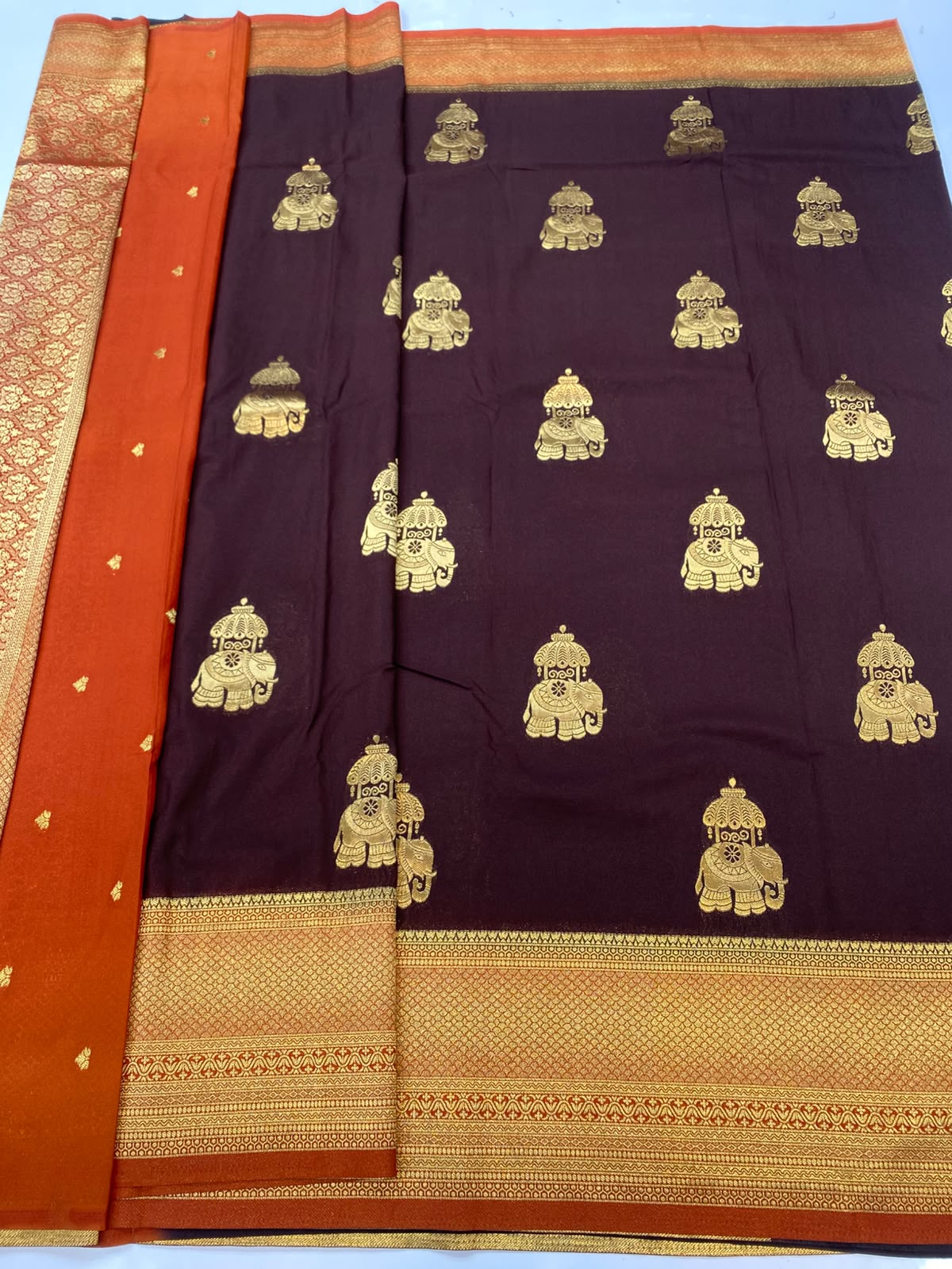 Khaddi Georgette Saree(3787D-R26)