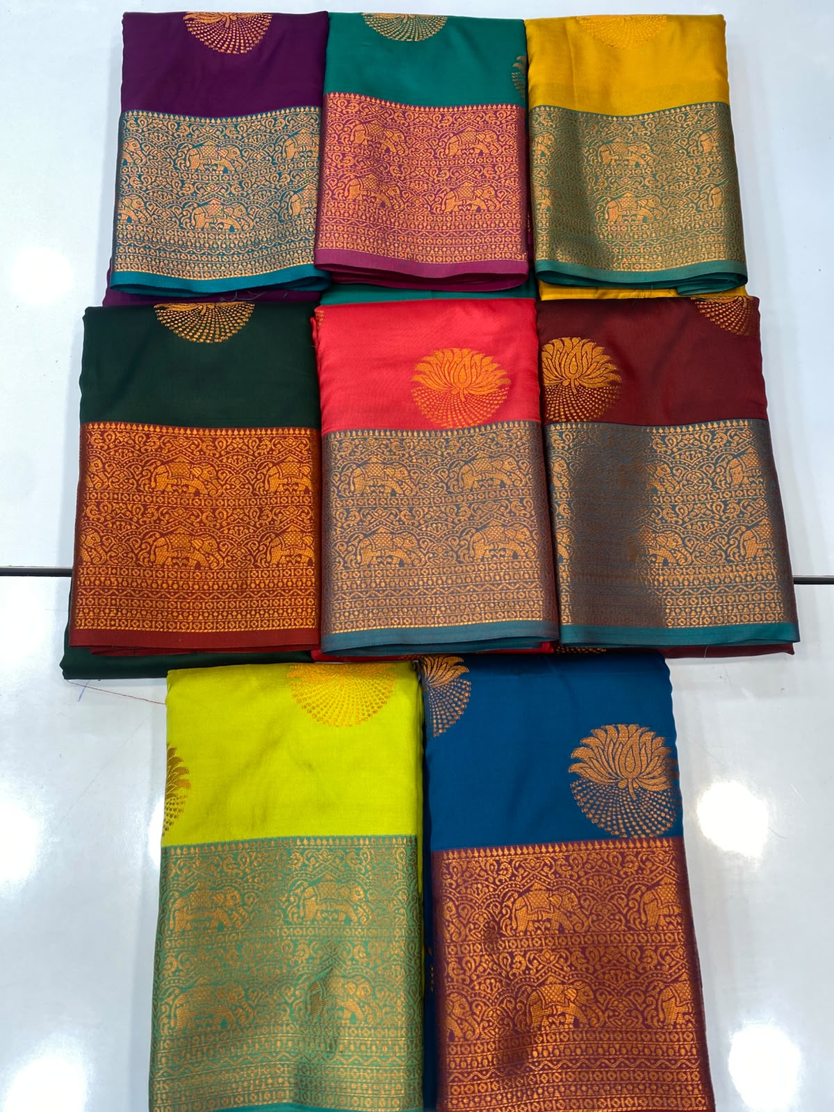Semi Silk Butta Saree(3795B-R9)