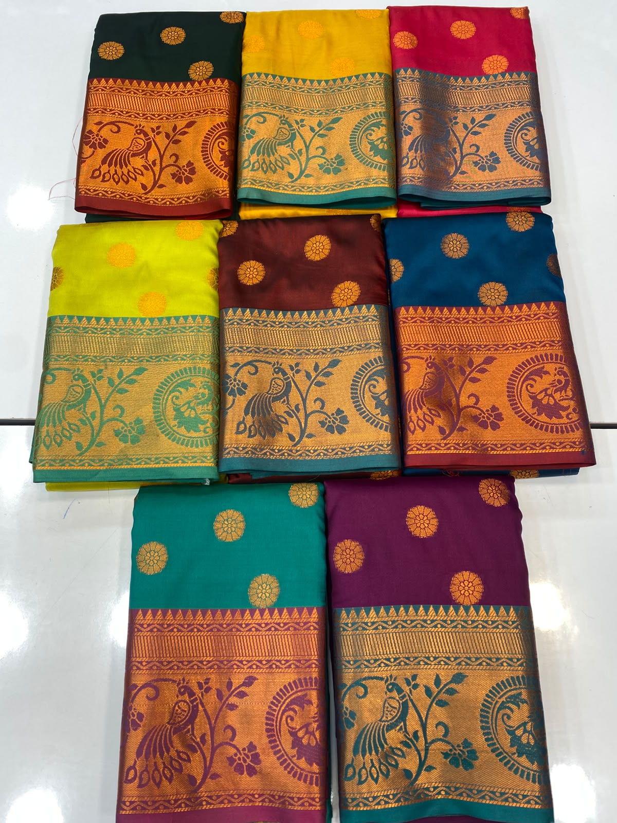 Semi Silk Butta Saree(3795C-R7)