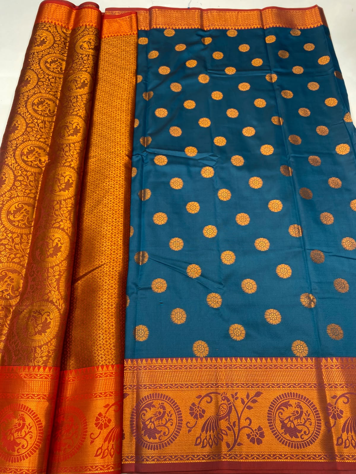 Semi Silk Butta Saree(3795C-R7)