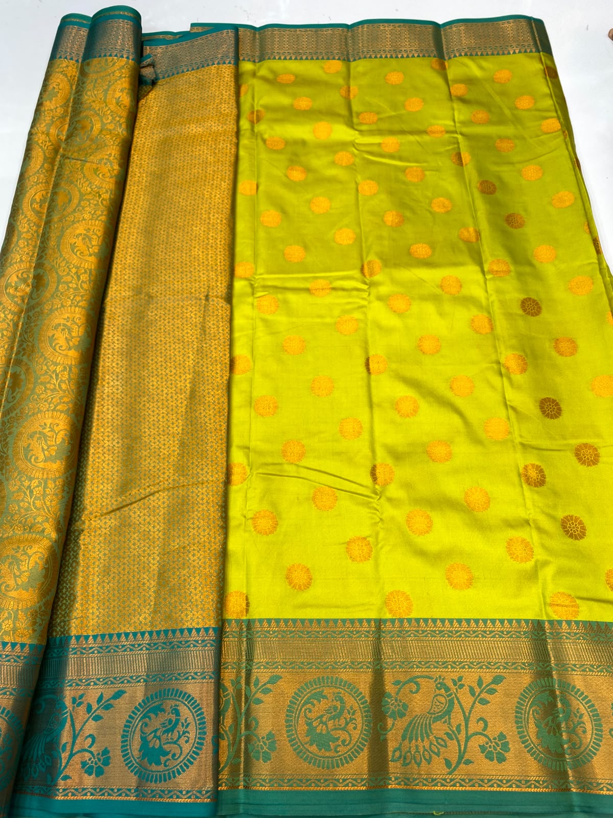 Semi Silk Butta Saree(3795C-R7)
