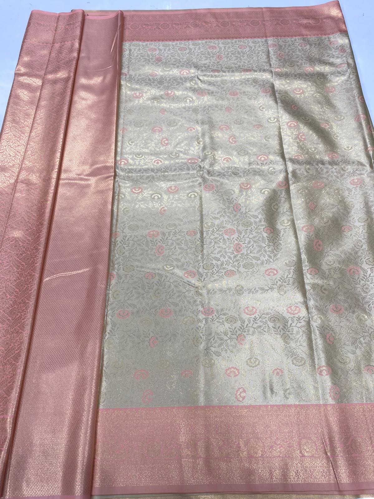 Semi Silk Butta Saree(3778A-R36)