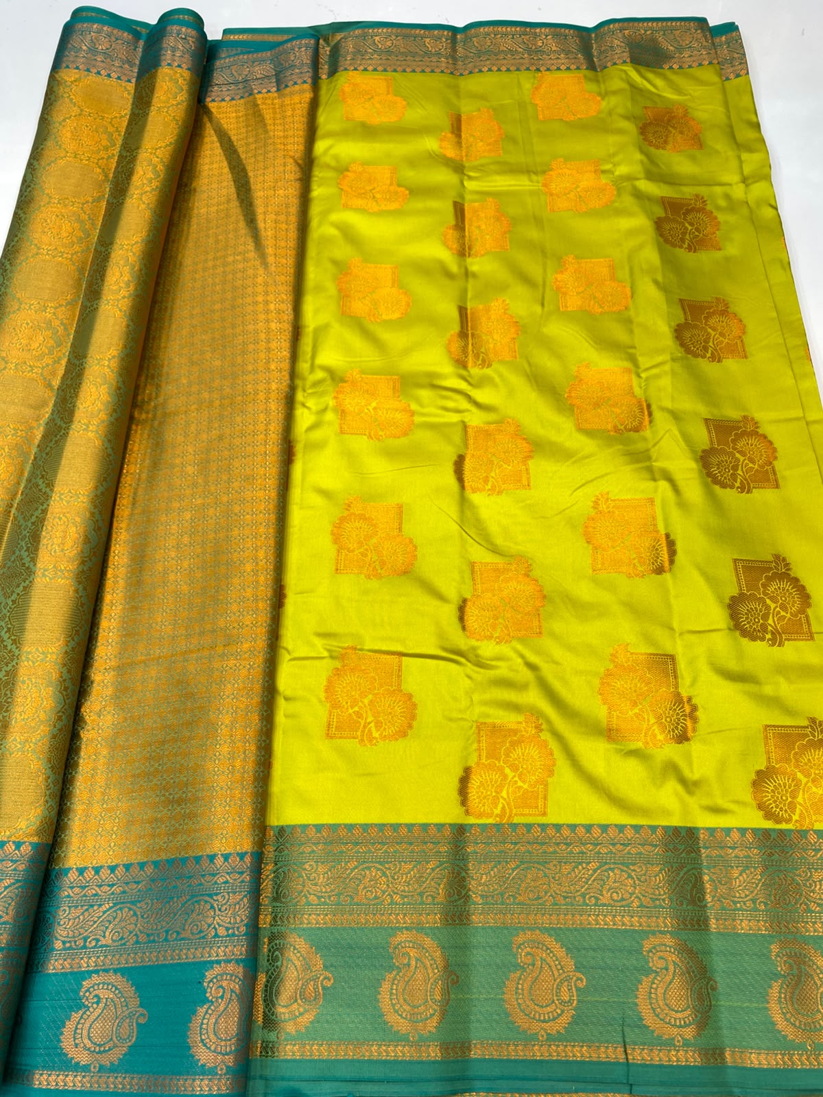 Semi Silk Butta Saree(3795D-R22)