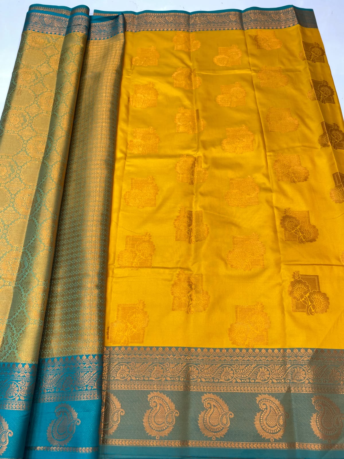 Semi Silk Butta Saree(3795D-R22)