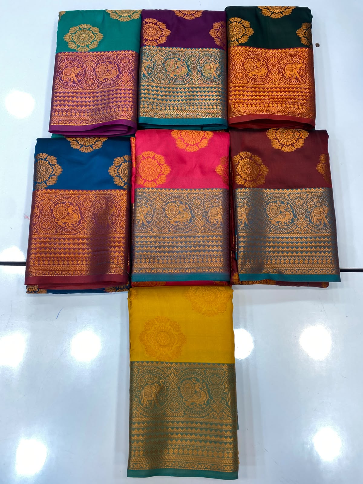 Semi Silk Butta Saree (3795F-R24)