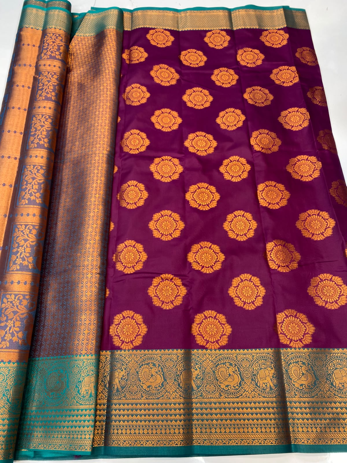 Semi Silk Butta Saree (3795F-R24)