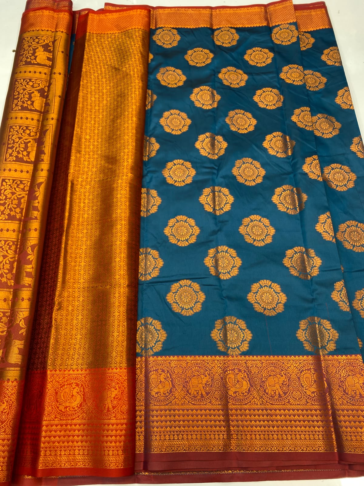 Semi Silk Butta Saree (3795F-R24)