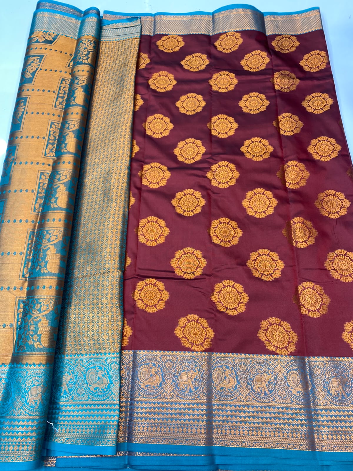 Semi Silk Butta Saree (3795F-R24)