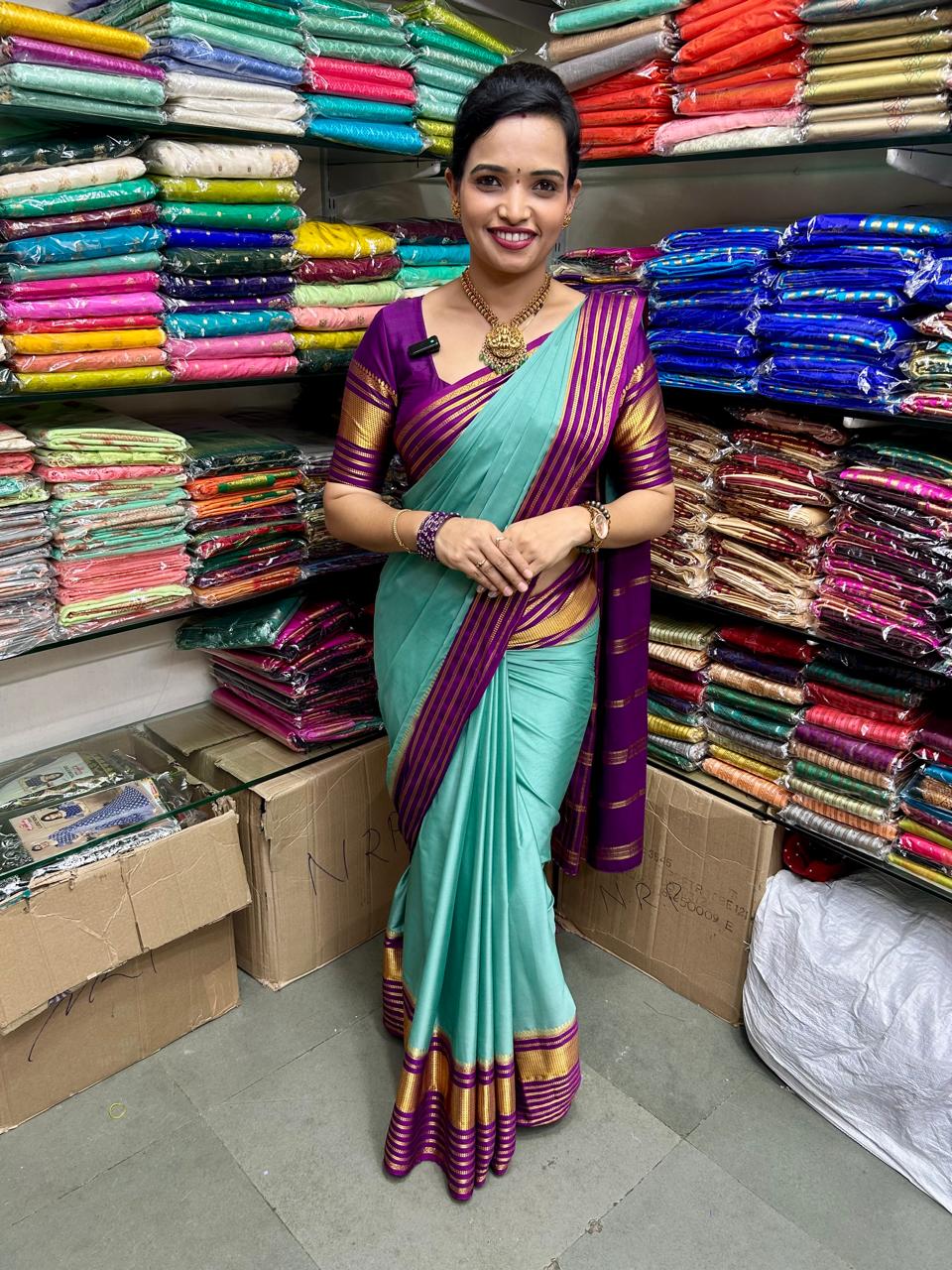 Mysore Crepe Bentex Saree (2513)