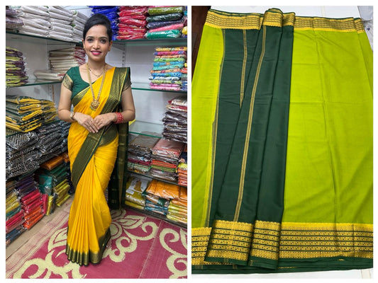 Mysore Crepe 2D Saree (2638)