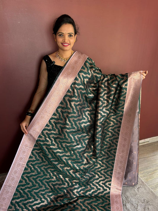 Kanchipuram semi silk sarees(3059)