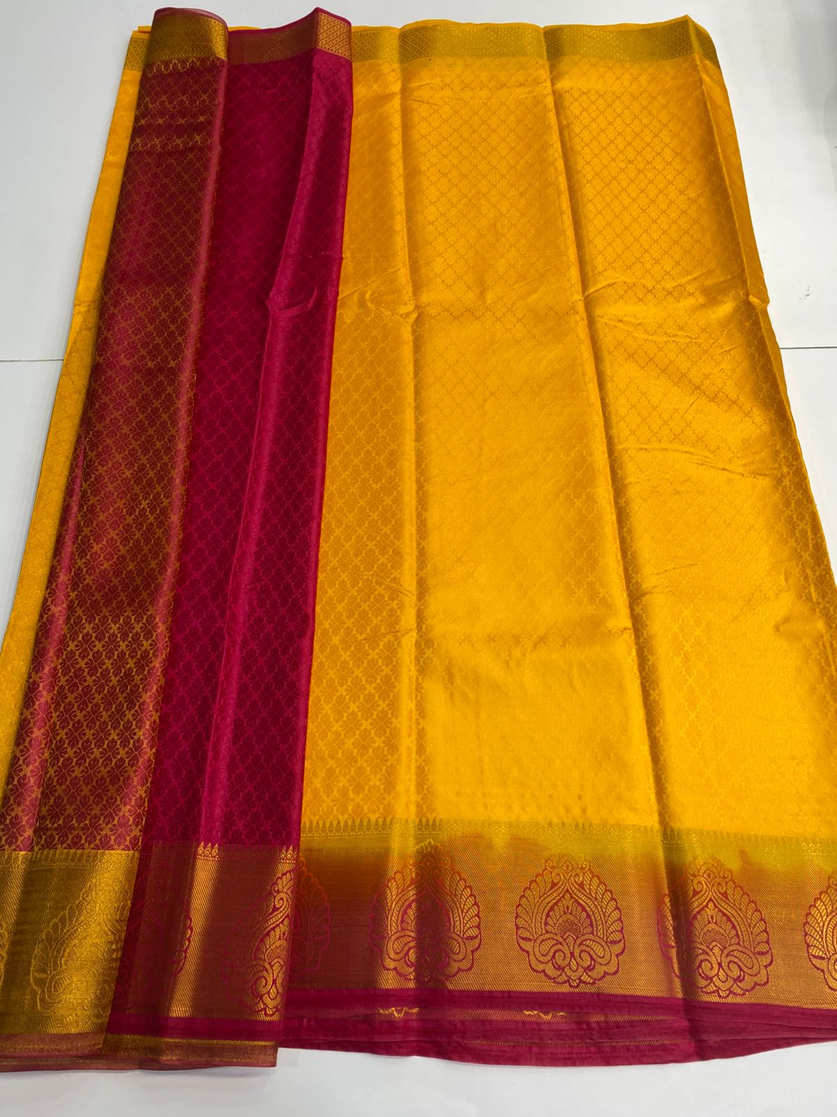 Semi Silk Embose Saree(2948A)