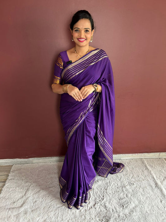 Mysore Crepe Saree(3066)