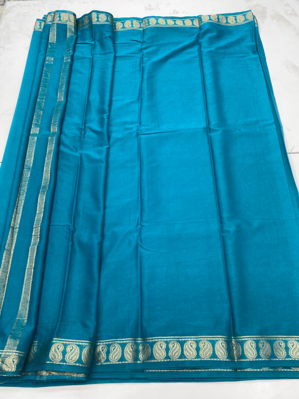 Mysore Crepe Self Saree(3182)