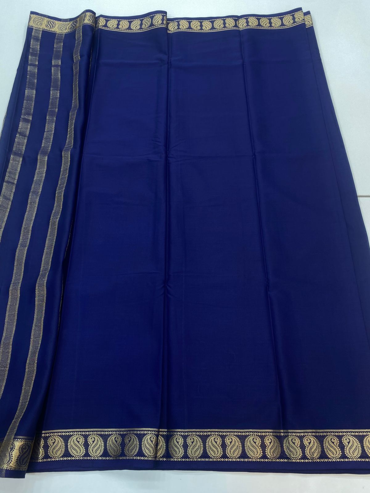 Mysore Crepe Self Saree(3182)