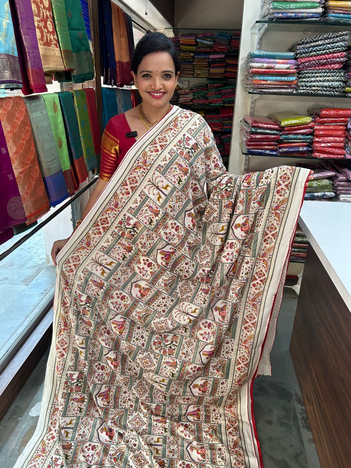 Fancy Georgette Print Saree(3191)