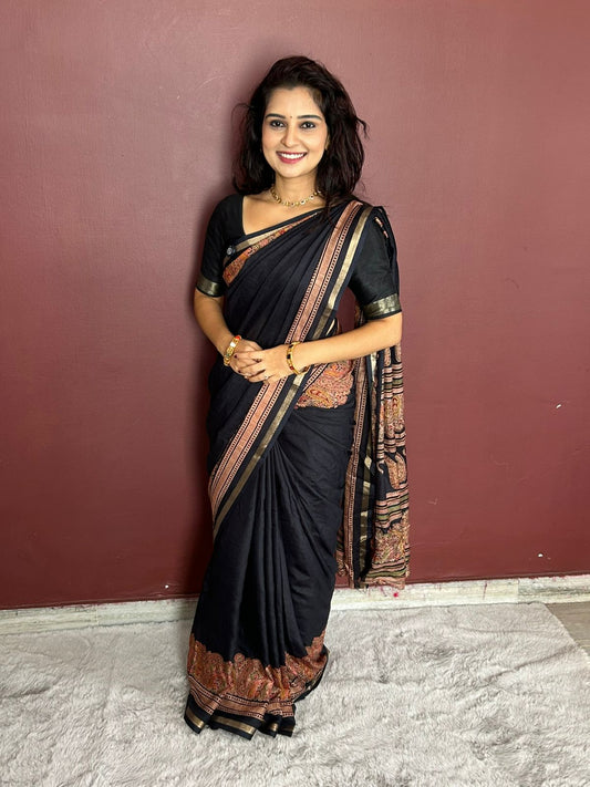 Fancy Soft Georgette Saree (3434-R40)